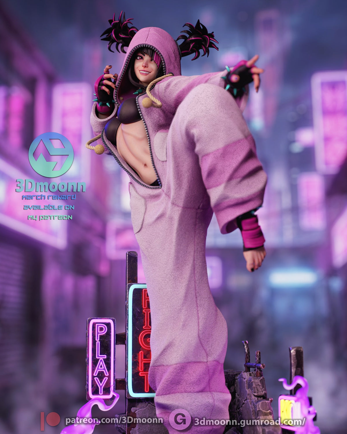 juri han street fighter 3dmoonn