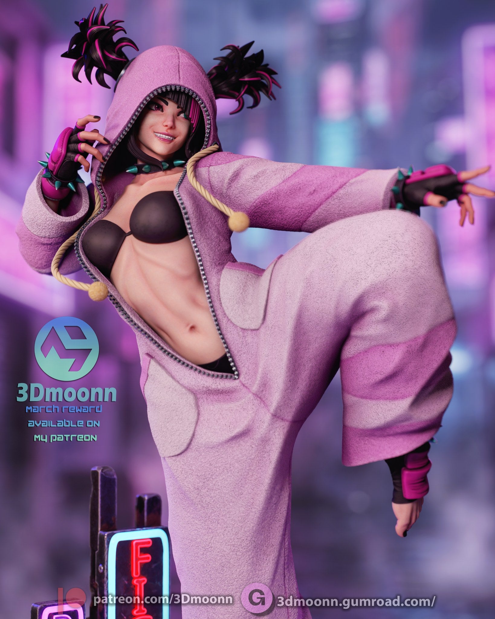 juri han street fighter 3dmoonn