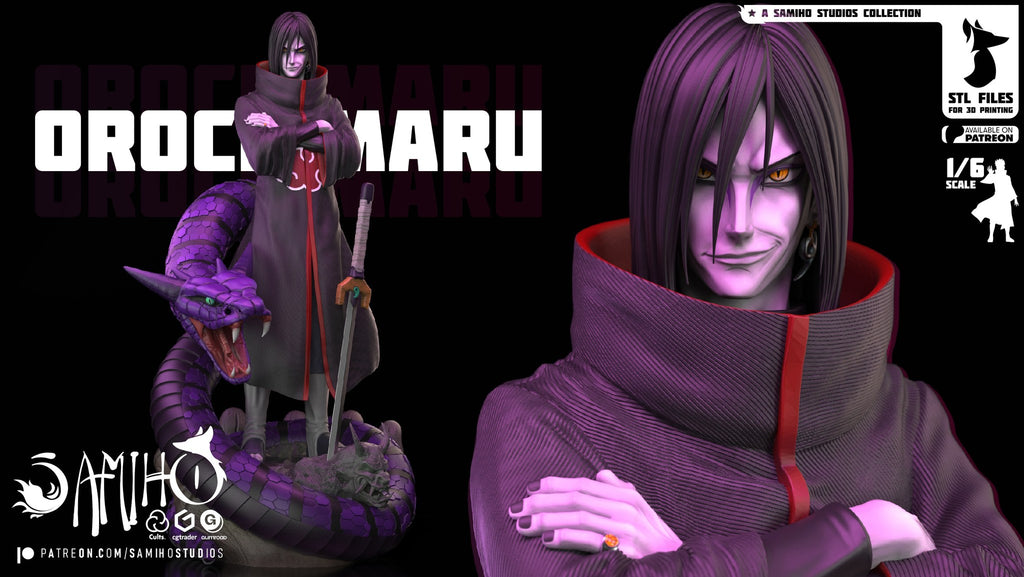 orochimaru naruto samiho studios