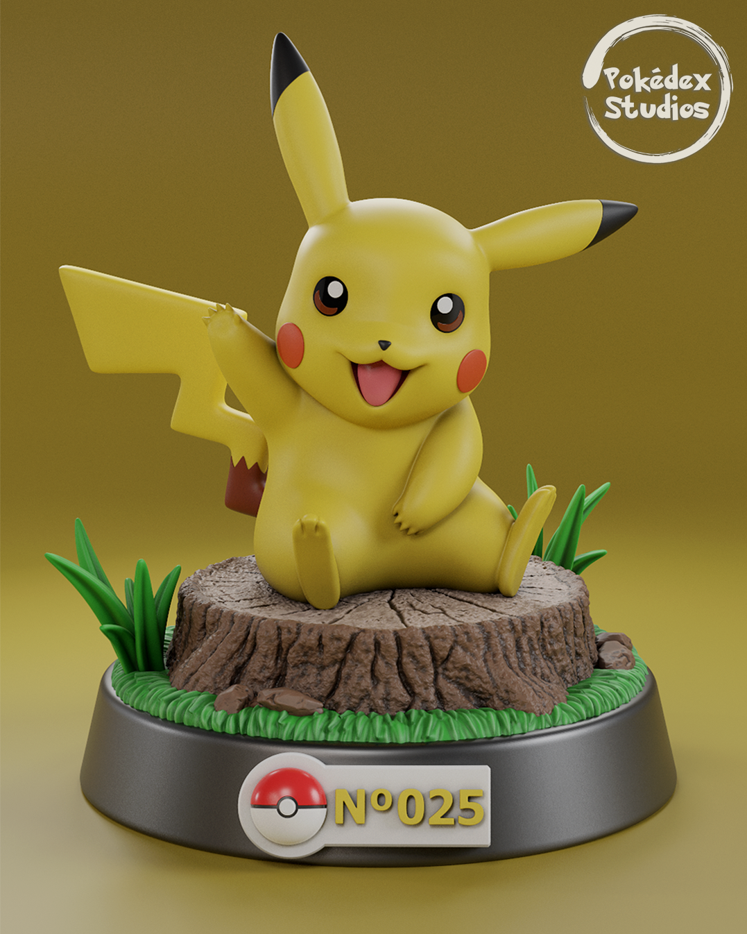 pikachu pokemon pokedex studios b