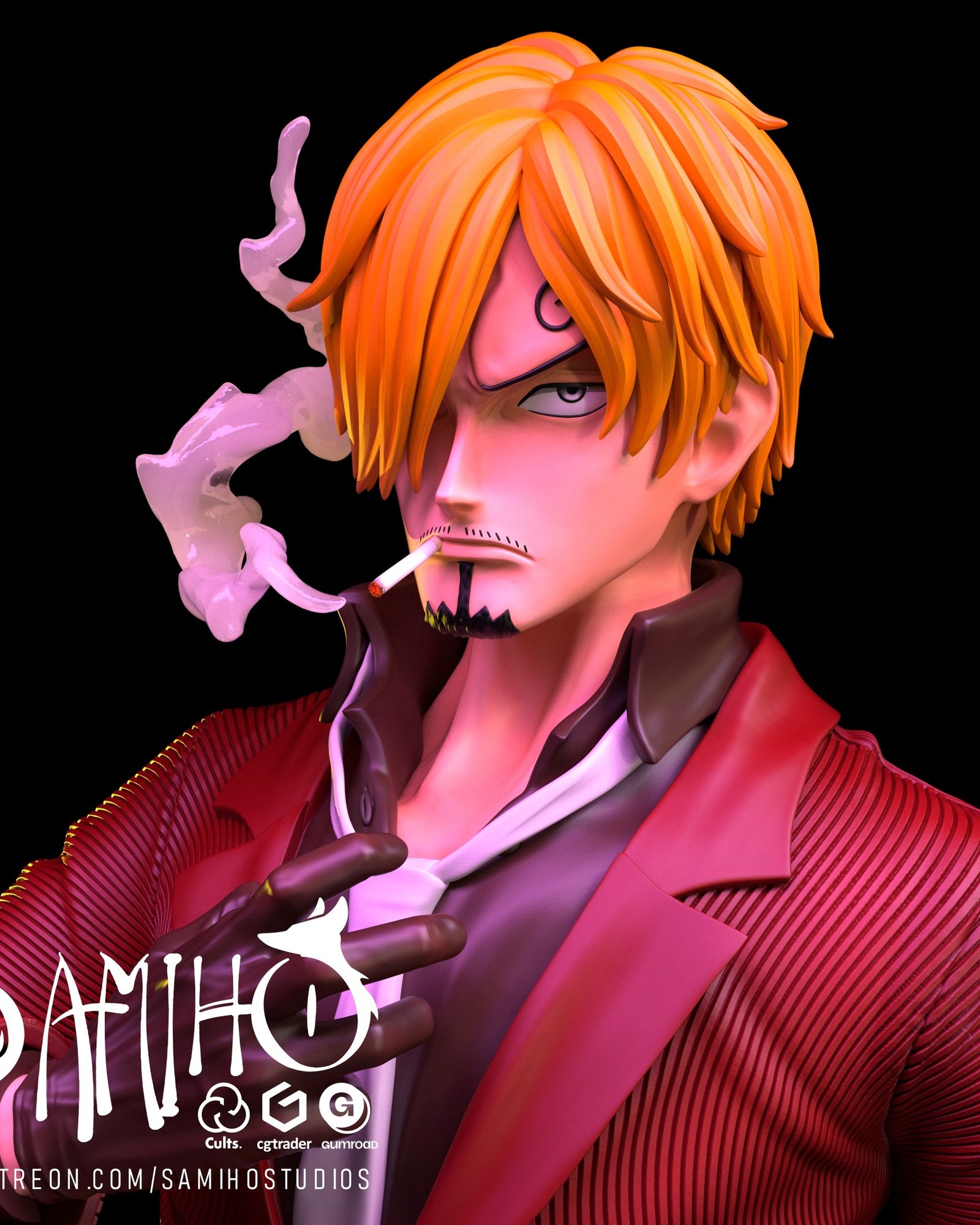 sanji one piece samiho studios