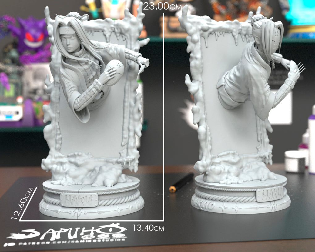 haku naruto samiho studios crystal mirror