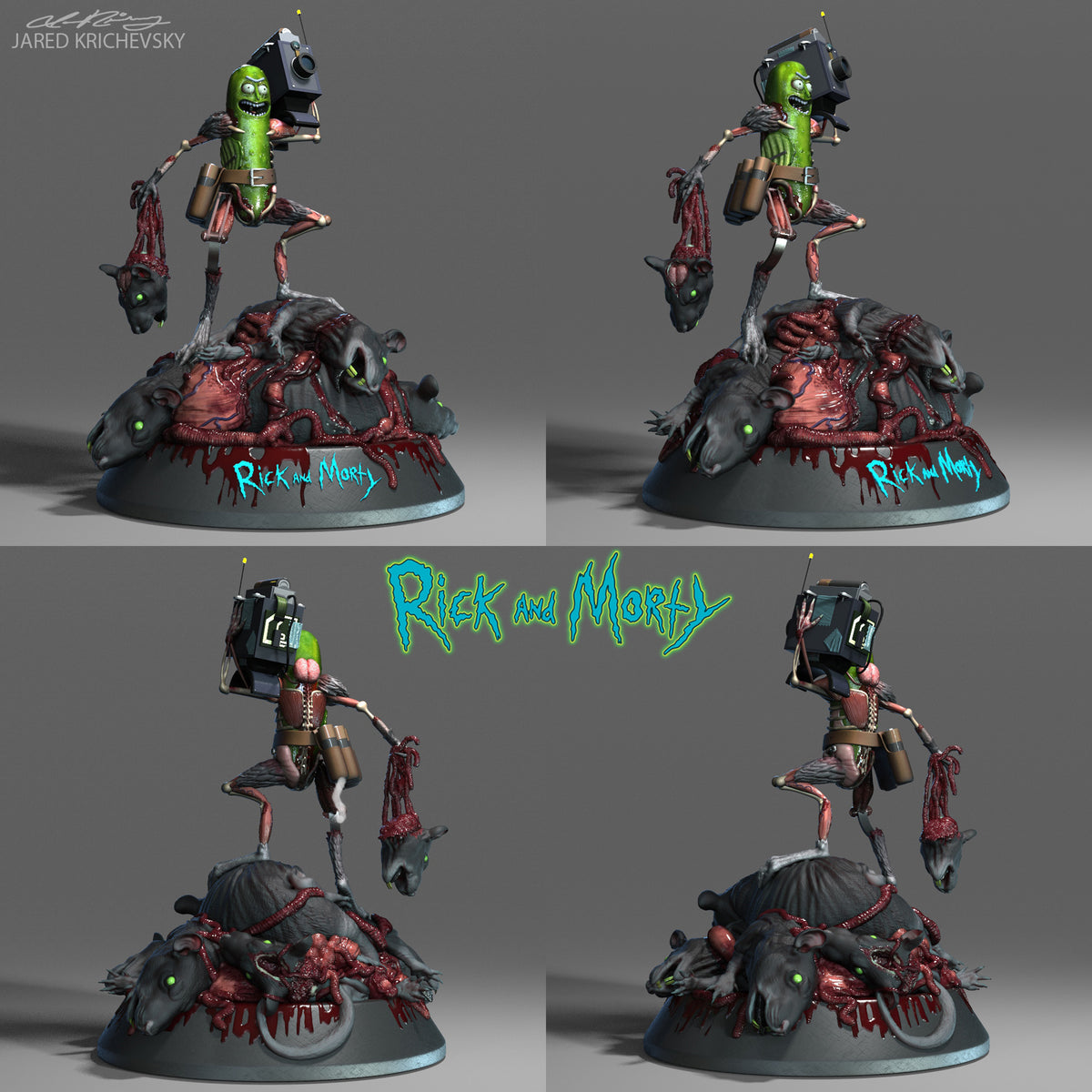 pickle rick and morty picklerick final projectstl