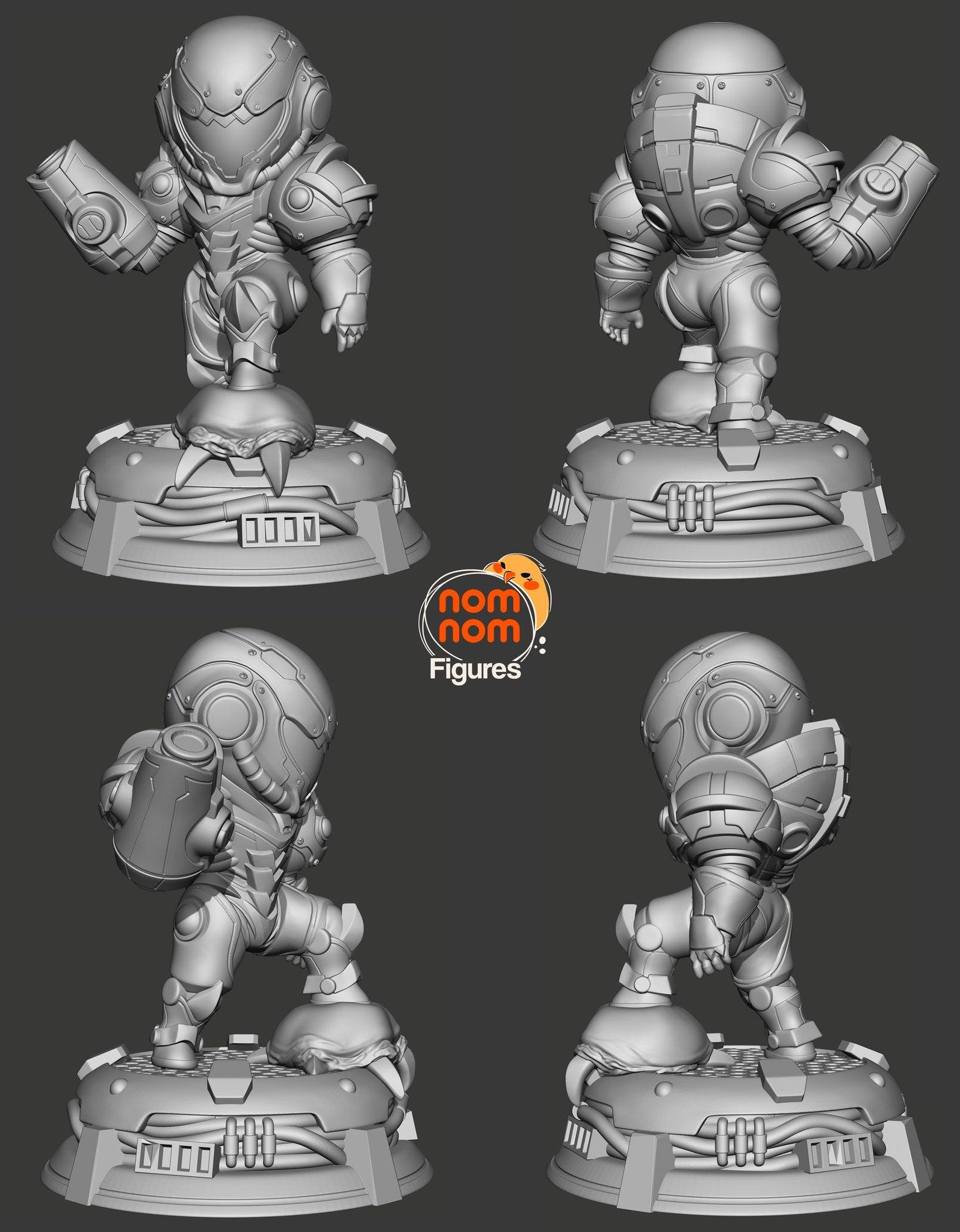 samus aran metroid chibi