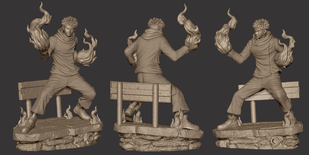yuji itadori jujutsu kaisen ryodan studio