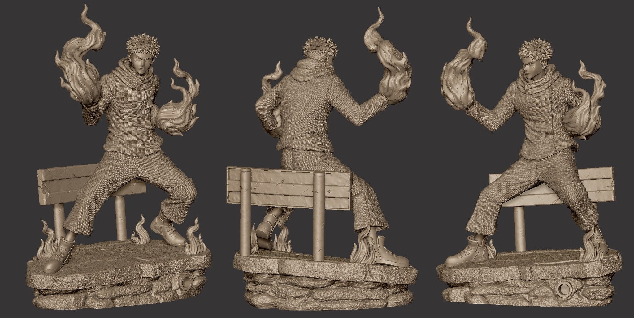 yuji itadori jujutsu kaisen ryodan studio