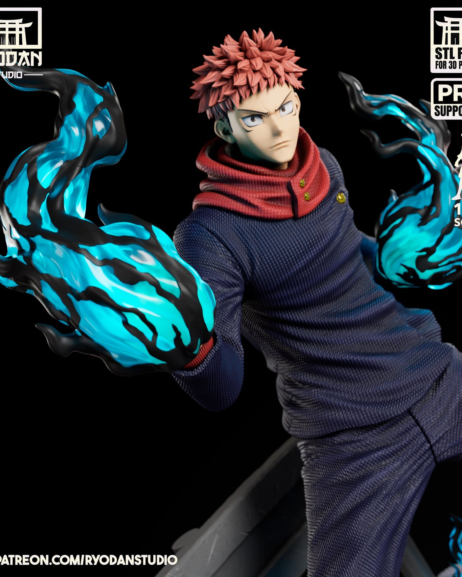 yuji itadori jujutsu kaisen ryodan studio