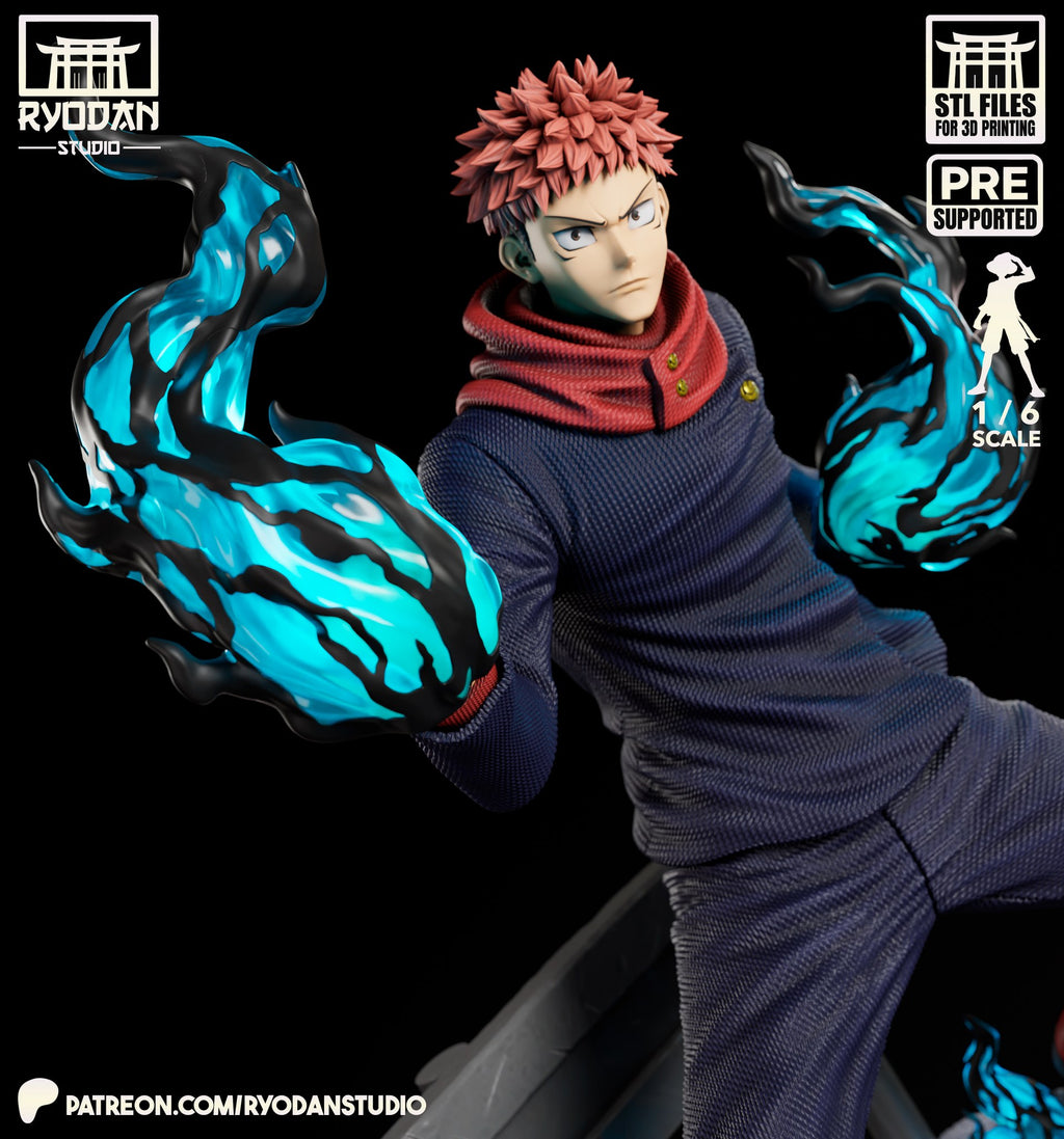 yuji itadori jujutsu kaisen ryodan studio
