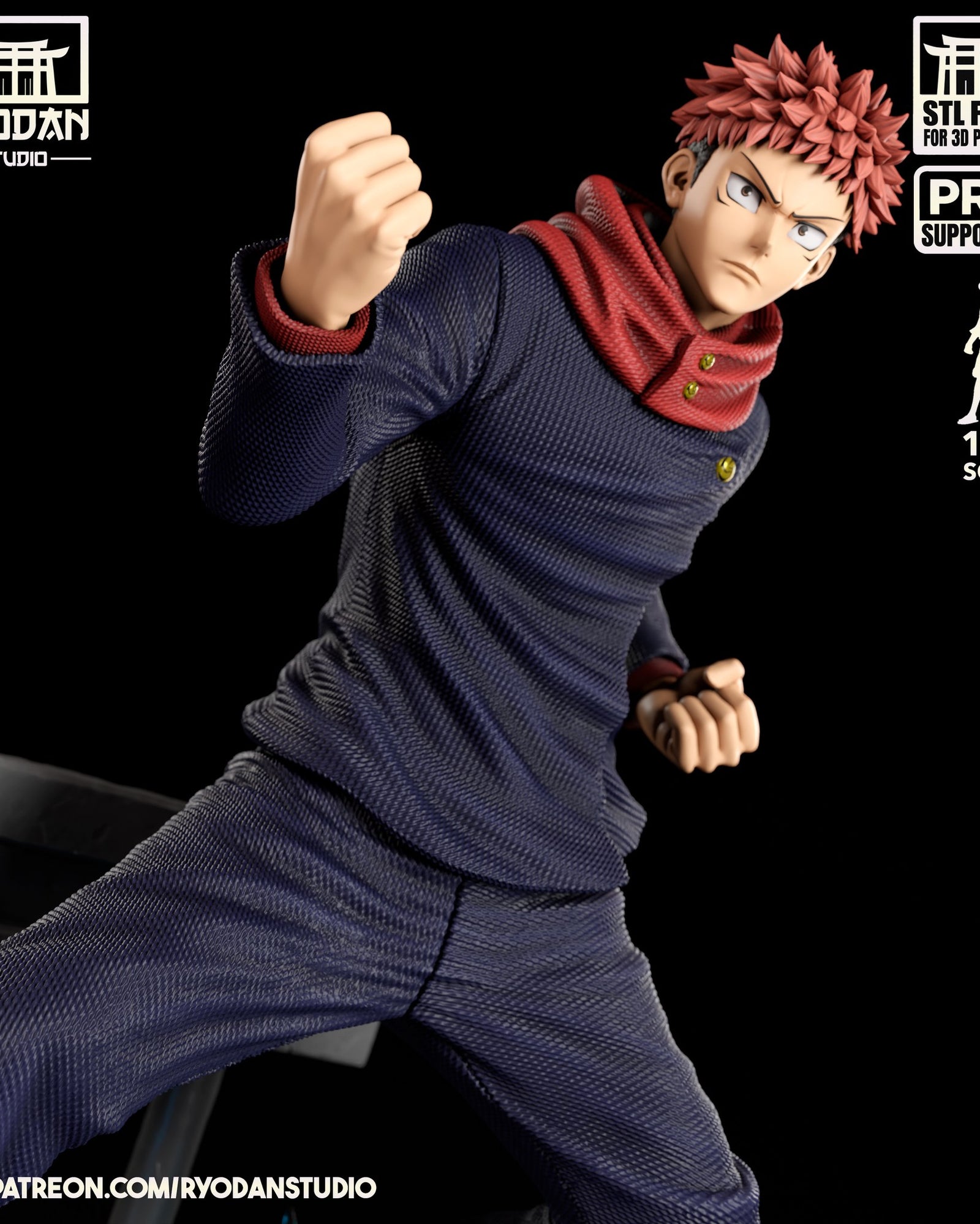 yuji itadori jujutsu kaisen ryodan studio