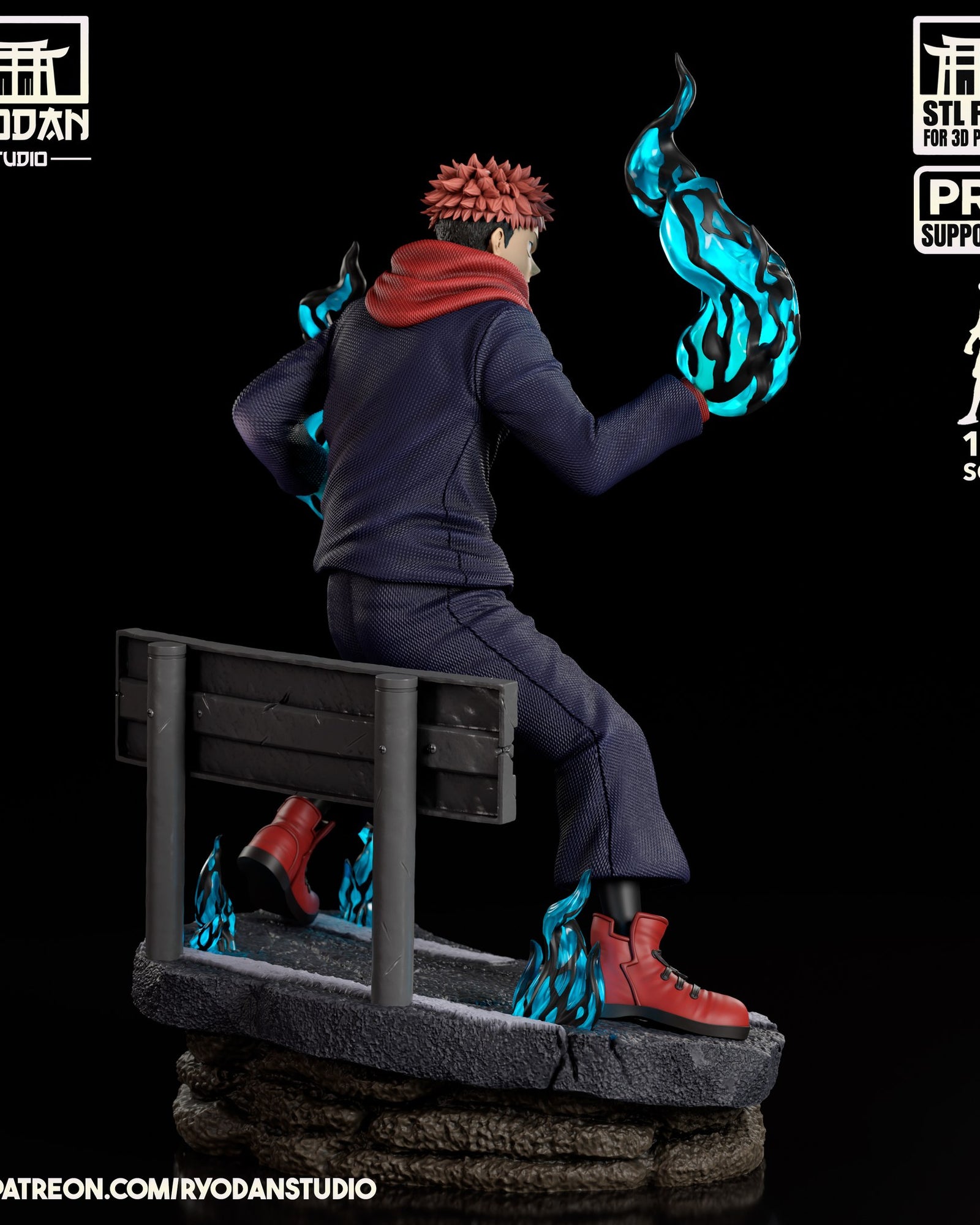 yuji itadori jujutsu kaisen ryodan studio