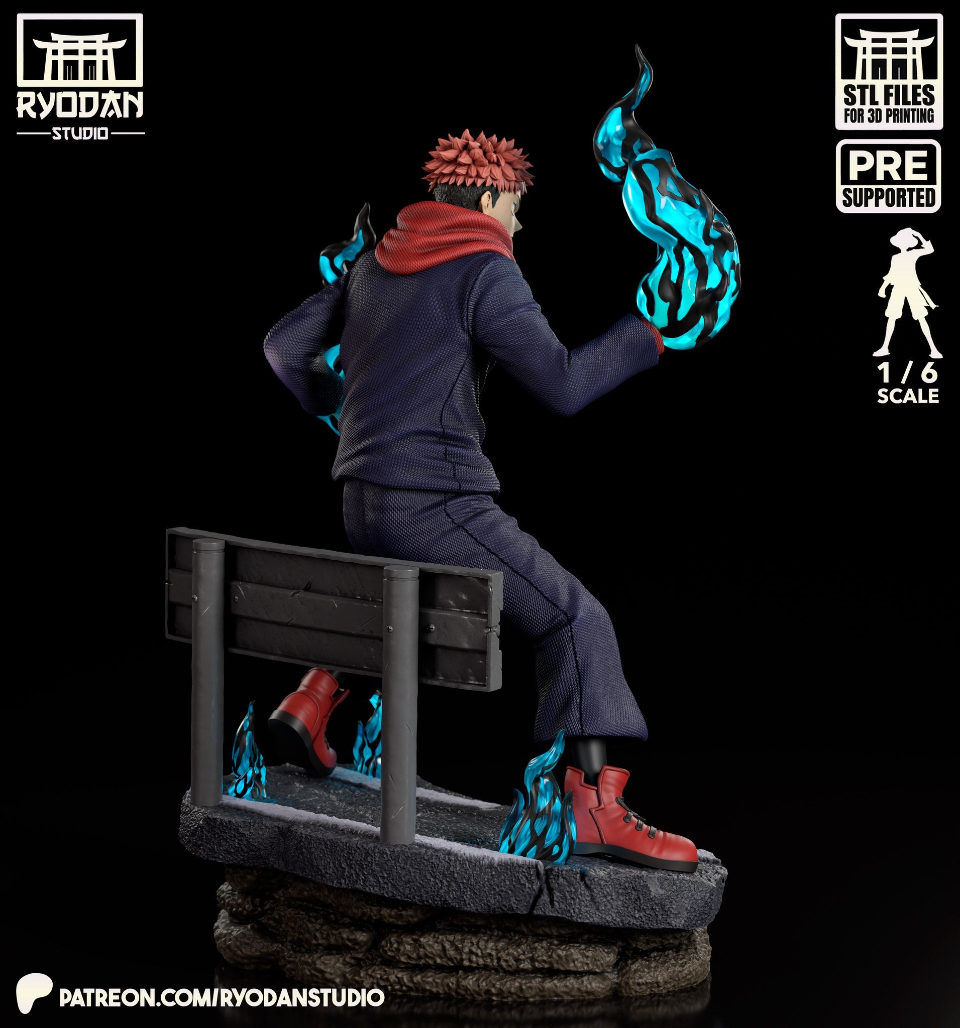 yuji itadori jujutsu kaisen ryodan studio