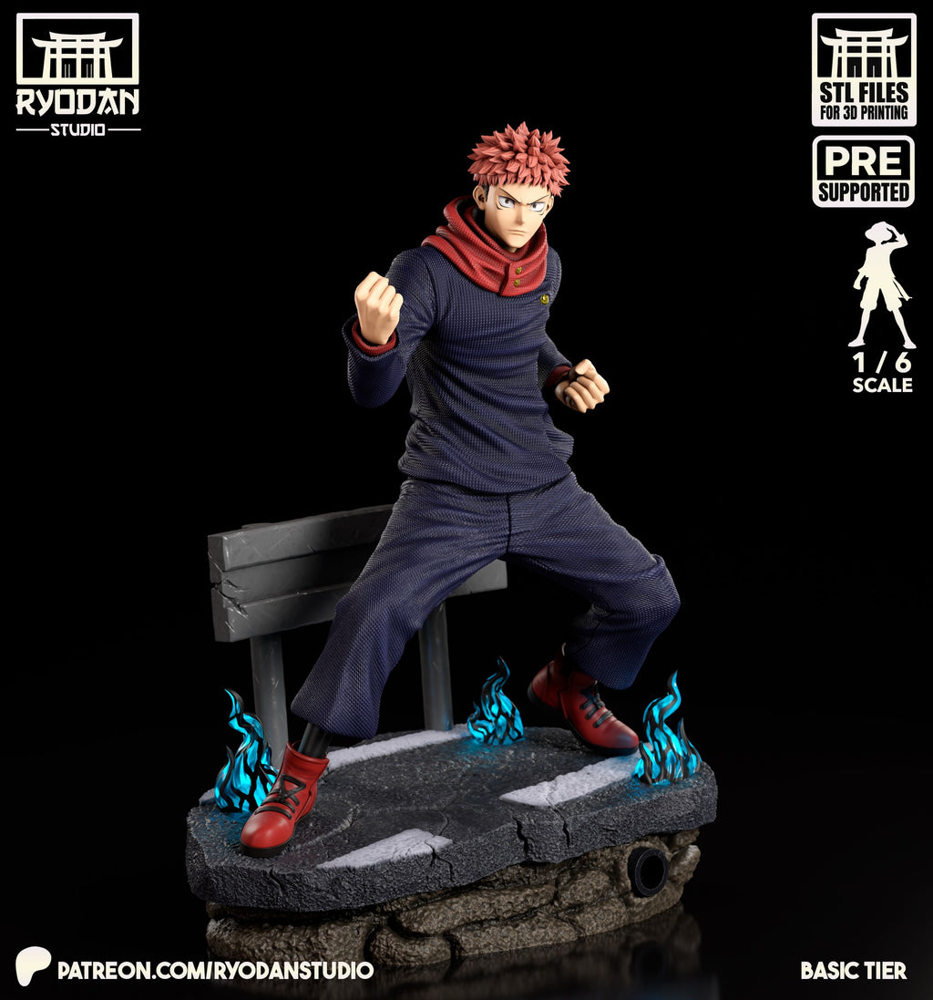 yuji itadori jujutsu kaisen ryodan studio