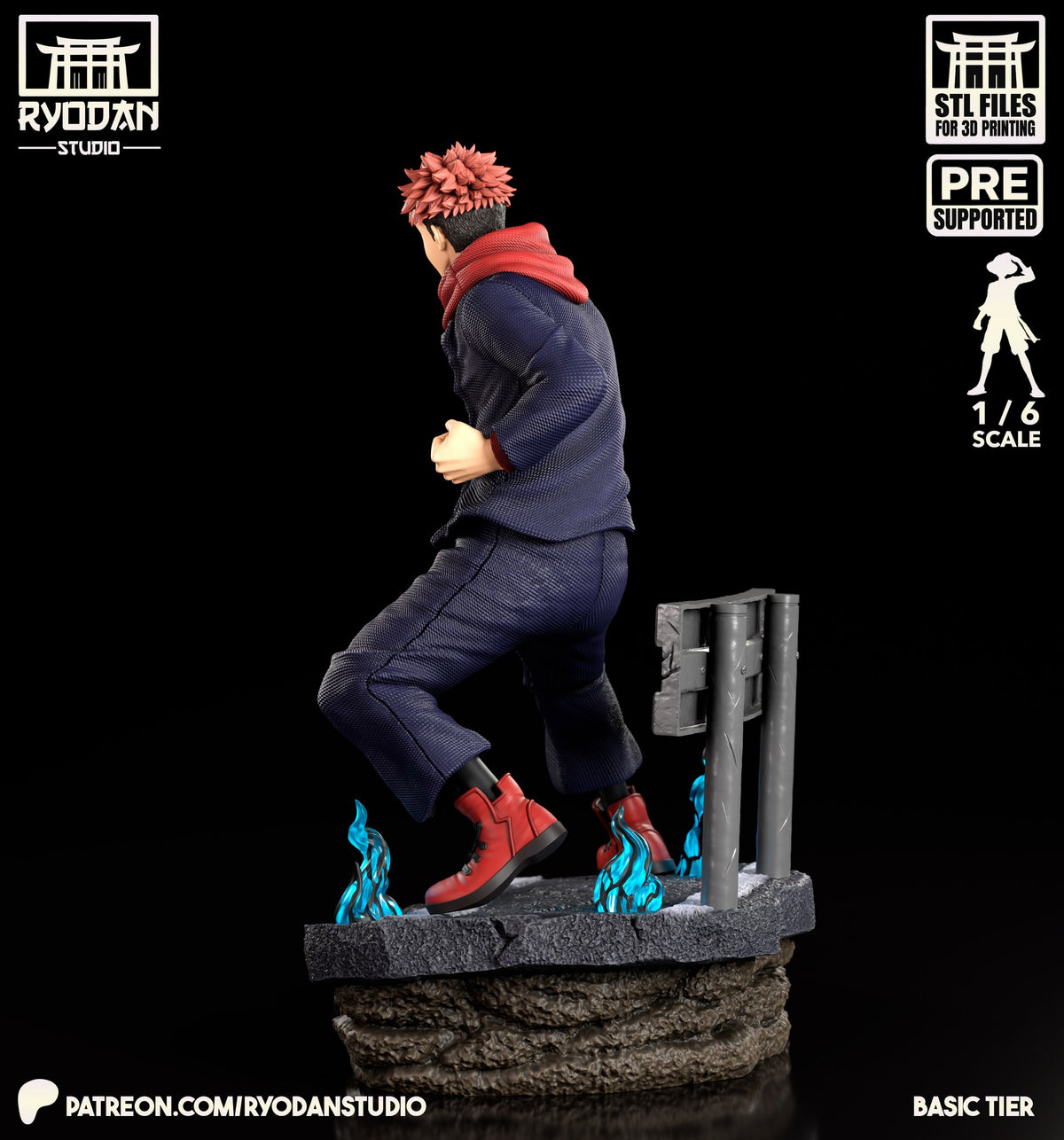 yuji itadori jujutsu kaisen ryodan studio