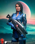 Ashley Williams (Mass Effect) resin figure by h3LLcreator — studio render 1