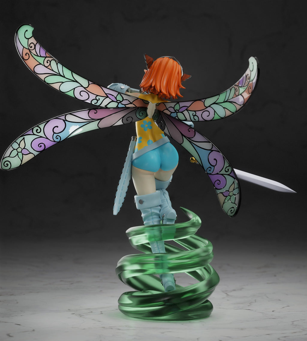 Gallica (Metaphor ReFantazio) resin figure by Tenshi Figures — studio render 4