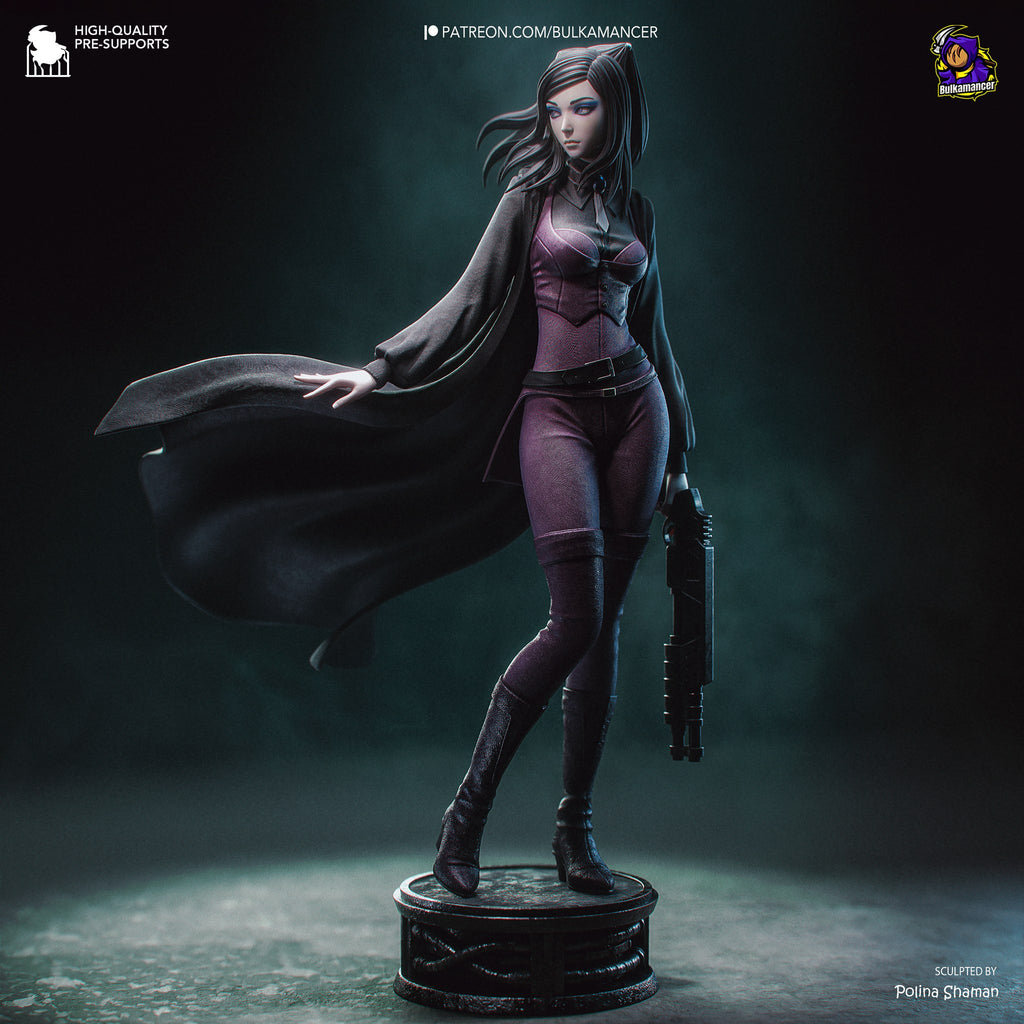 Re-L Mayer (Ergo Proxy) resin figure by Bulkamancer — studio render 3