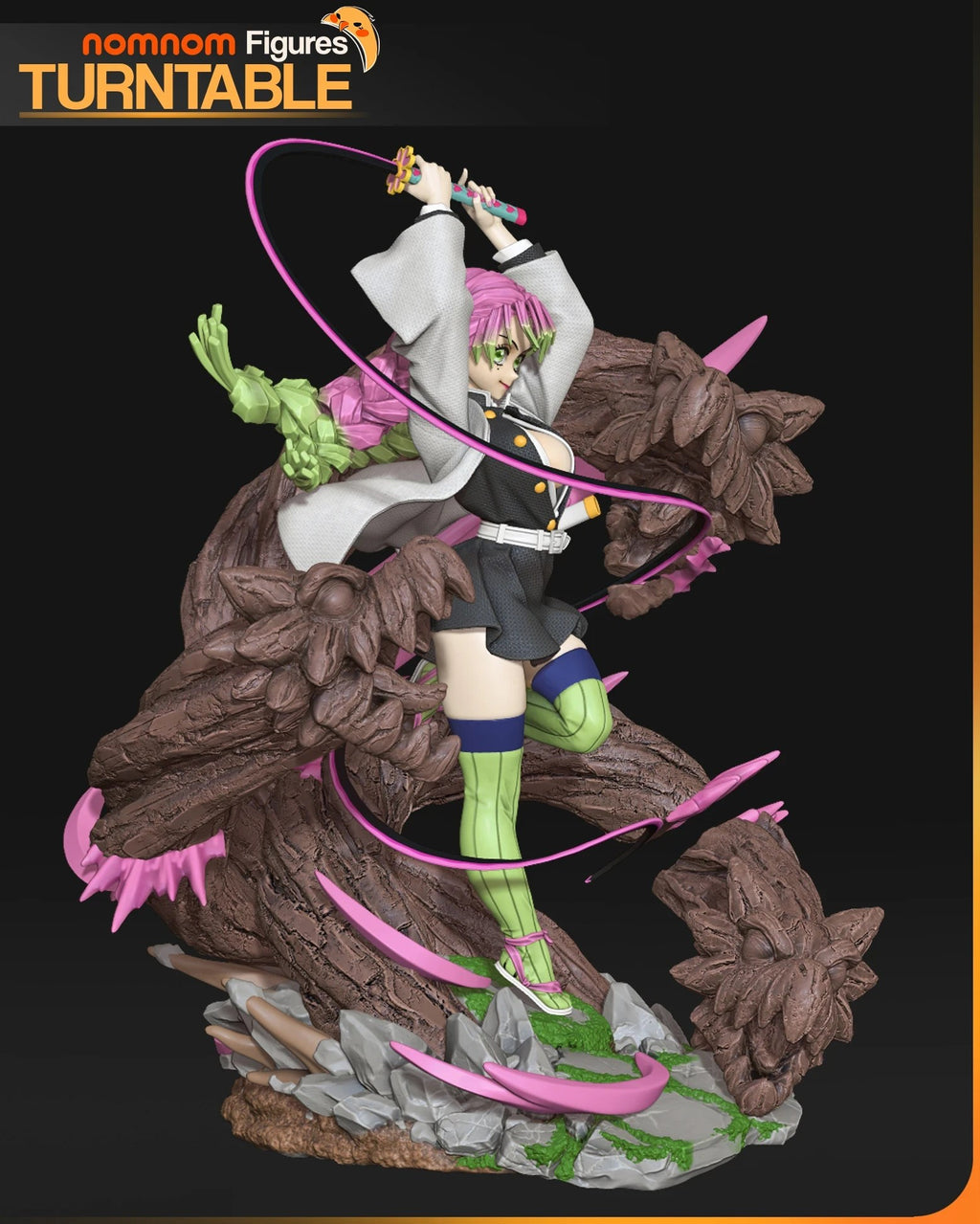 Mitsuri Kanroji — studio render 7