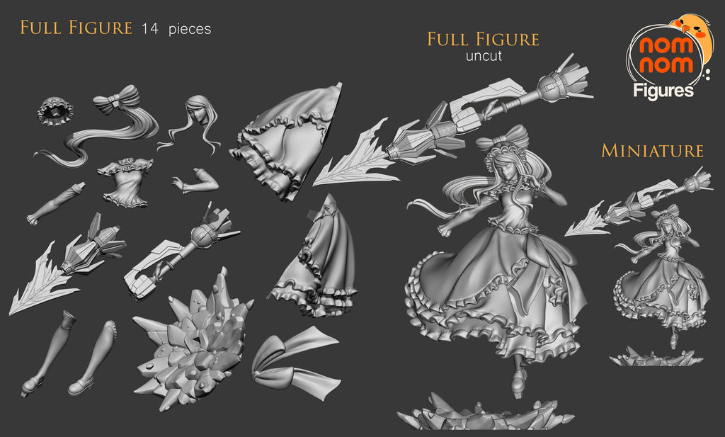 Shalltear Bloodfallen — studio render 2