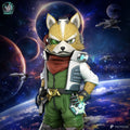 Fox McCloud (Star Fox) resin figure by Kaidan 3D — studio render 1