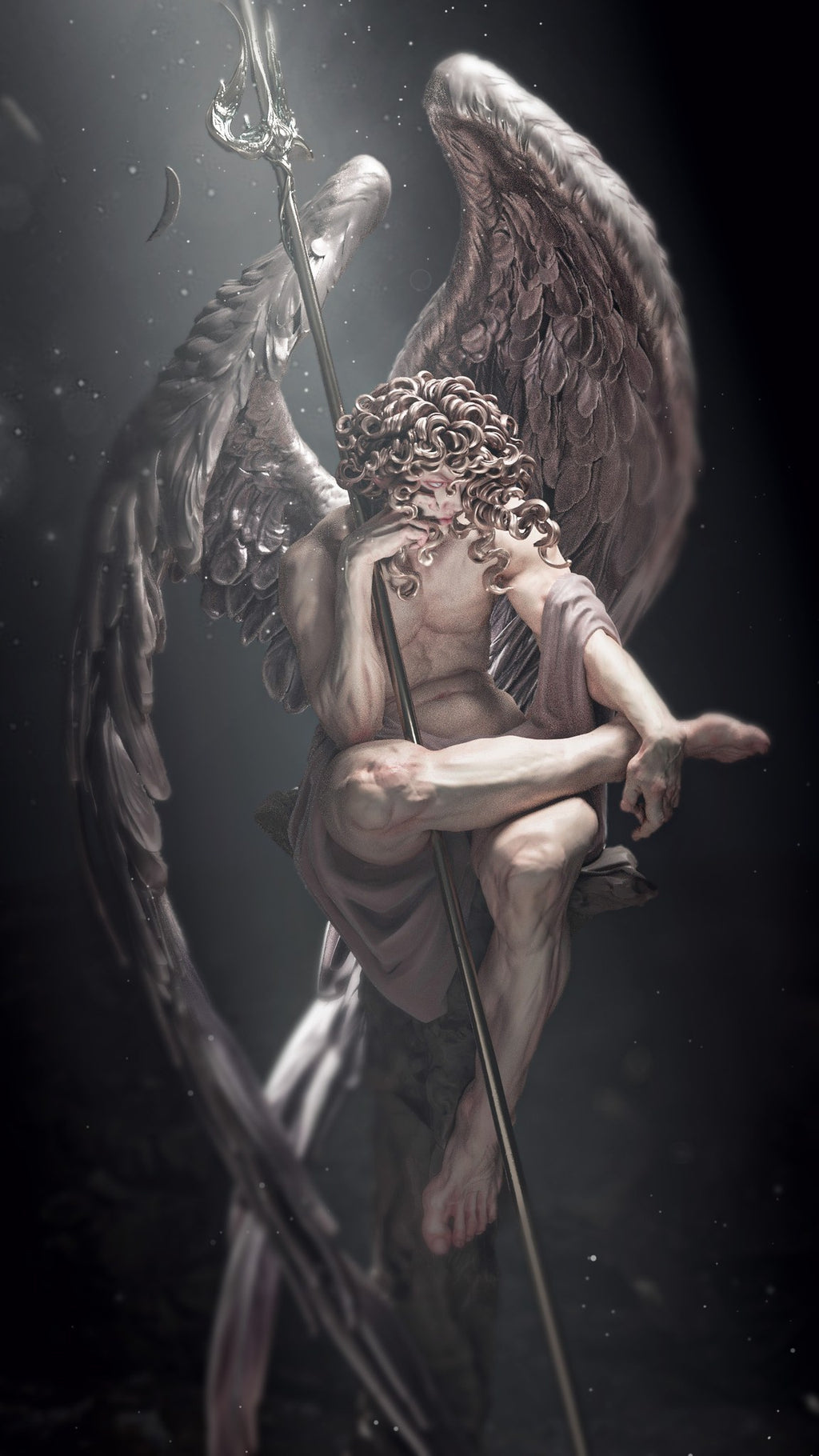 Fallen Angel — studio render 6