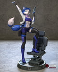 Krystal (Star Fox) resin figure by Azerama — studio render 1