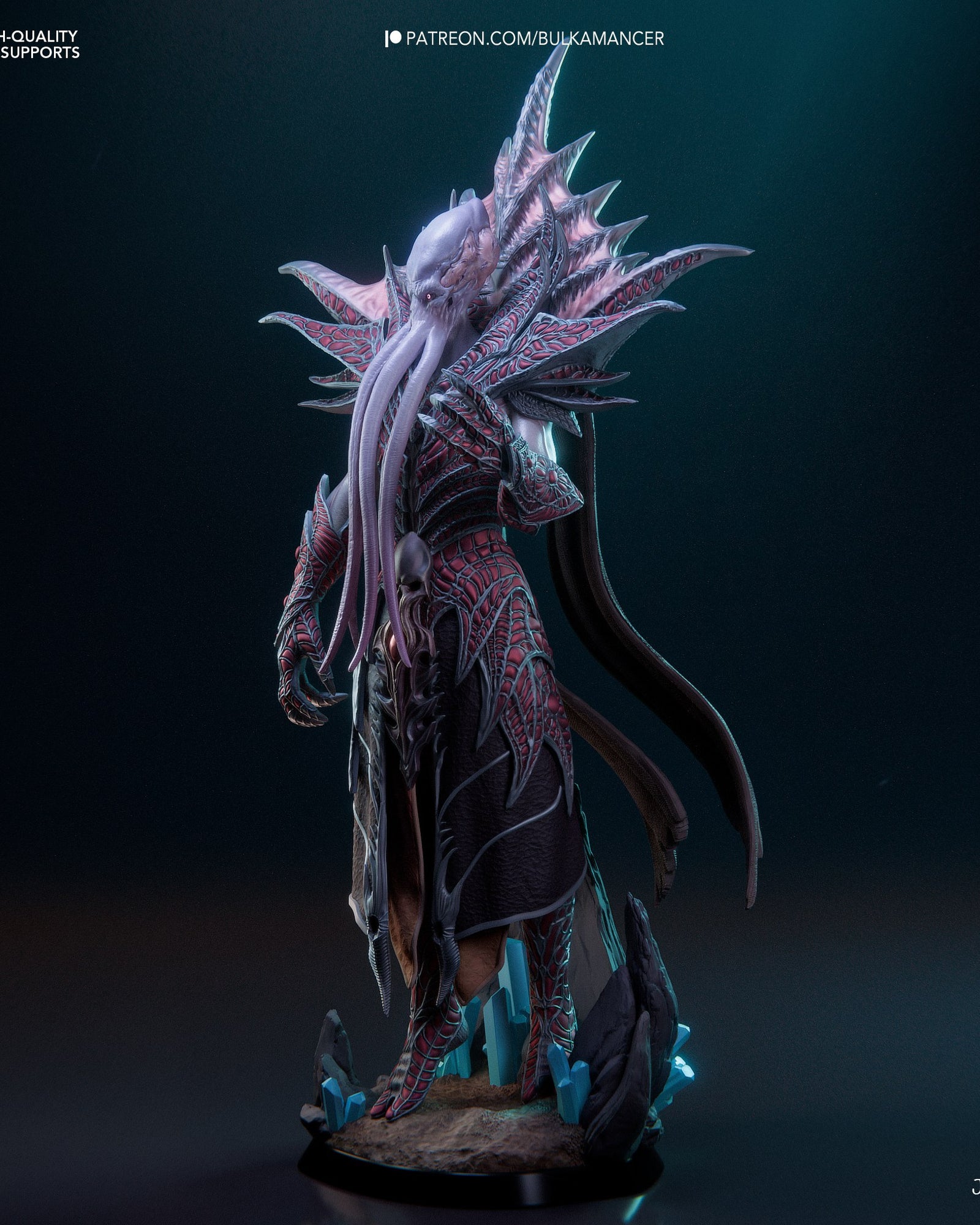 The Emperor (Baldur's Gate) resin figure by Bulkamancer — studio render 4