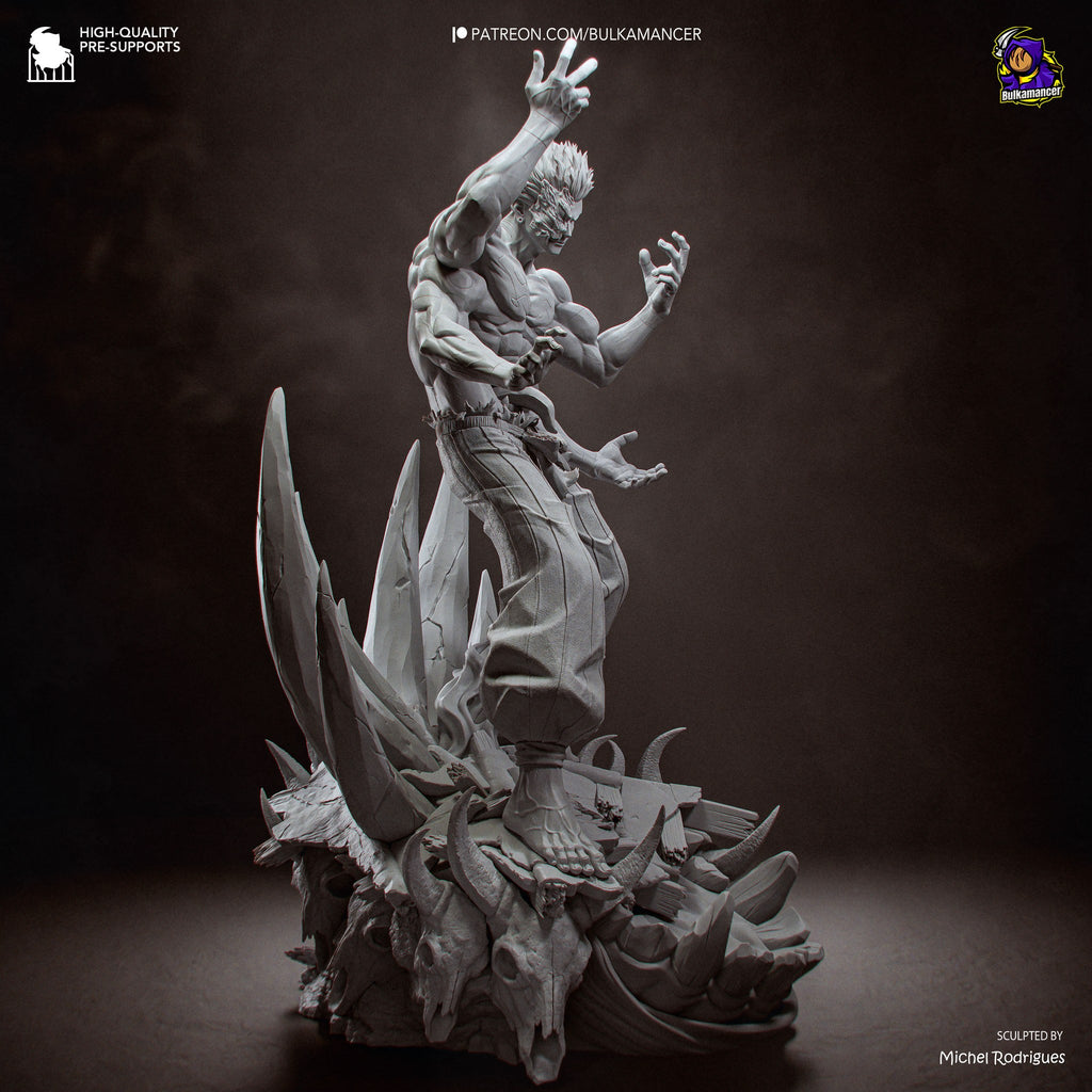 Ryomen Sukuna (Jujutsu Kaisen) resin figure by Bulkamancer — studio render 14