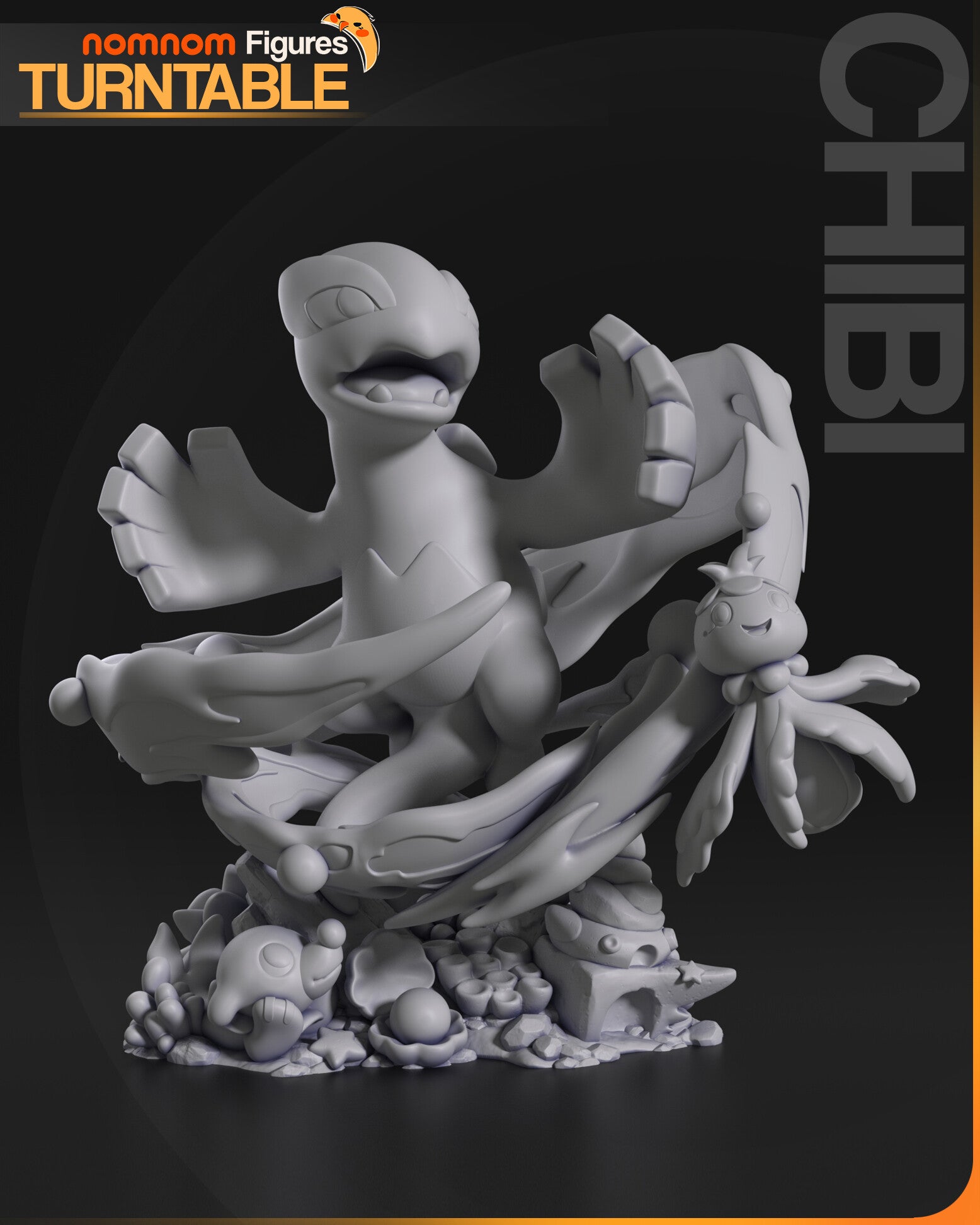 Lugia — studio render 3
