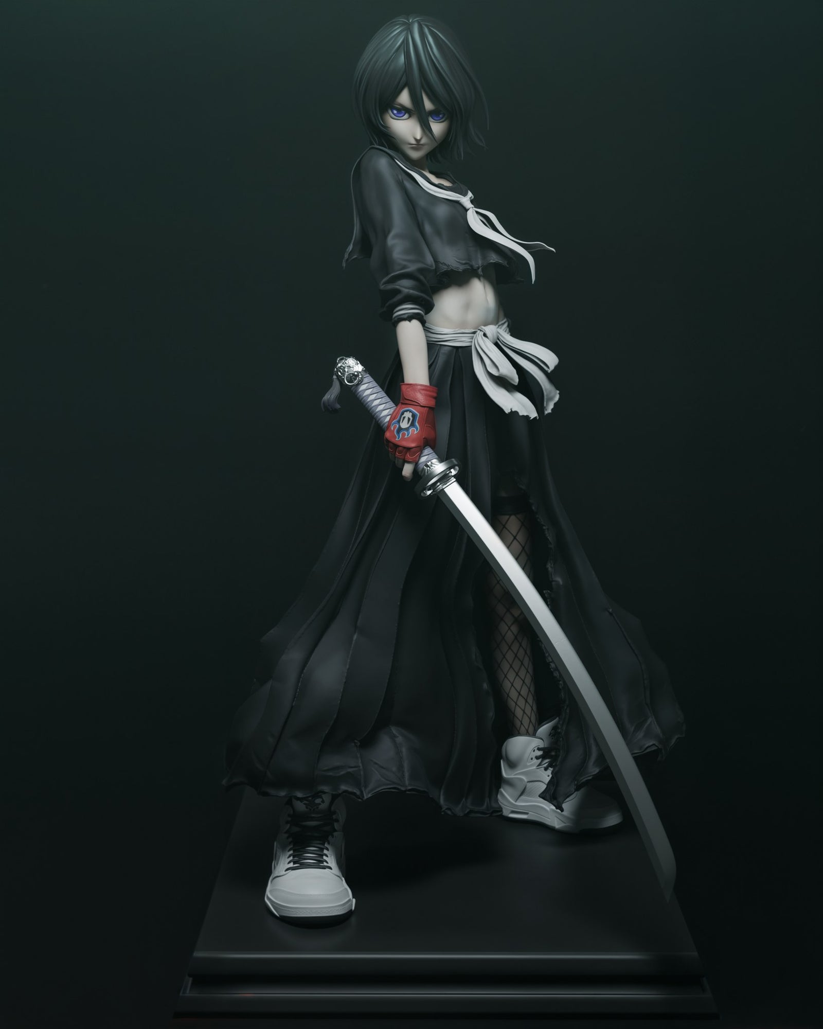 Rukia Kuchiki (Bleach) resin figure by CA 3D Studios — studio render 2