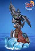 Toothless How to Train Your Dragon resin figure by NomNom Figures — studio preview 1