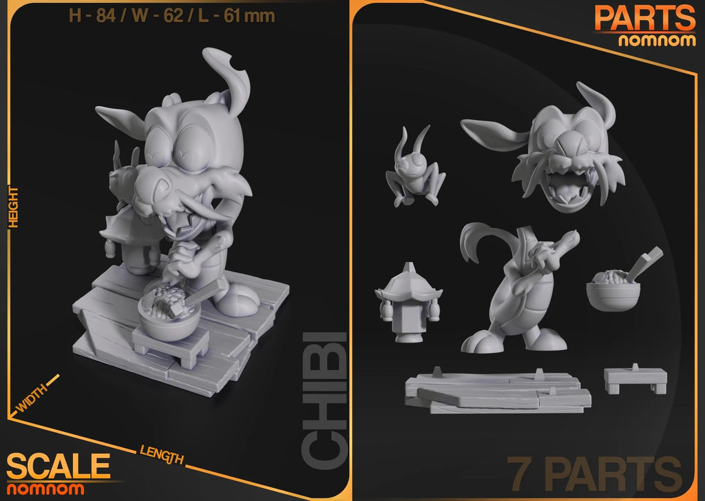 Mushu — studio render 3