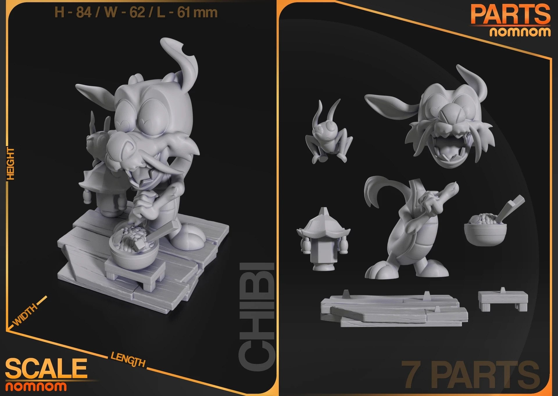 Mushu — studio render 3