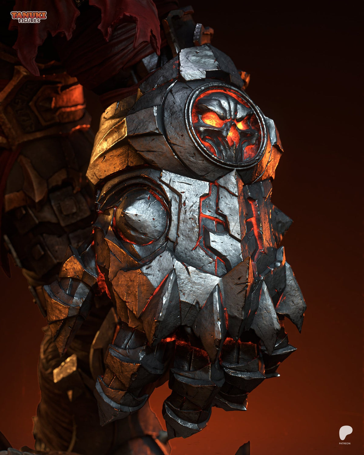 War (Darksiders) resin figure by Tanuki Figures — studio render 4