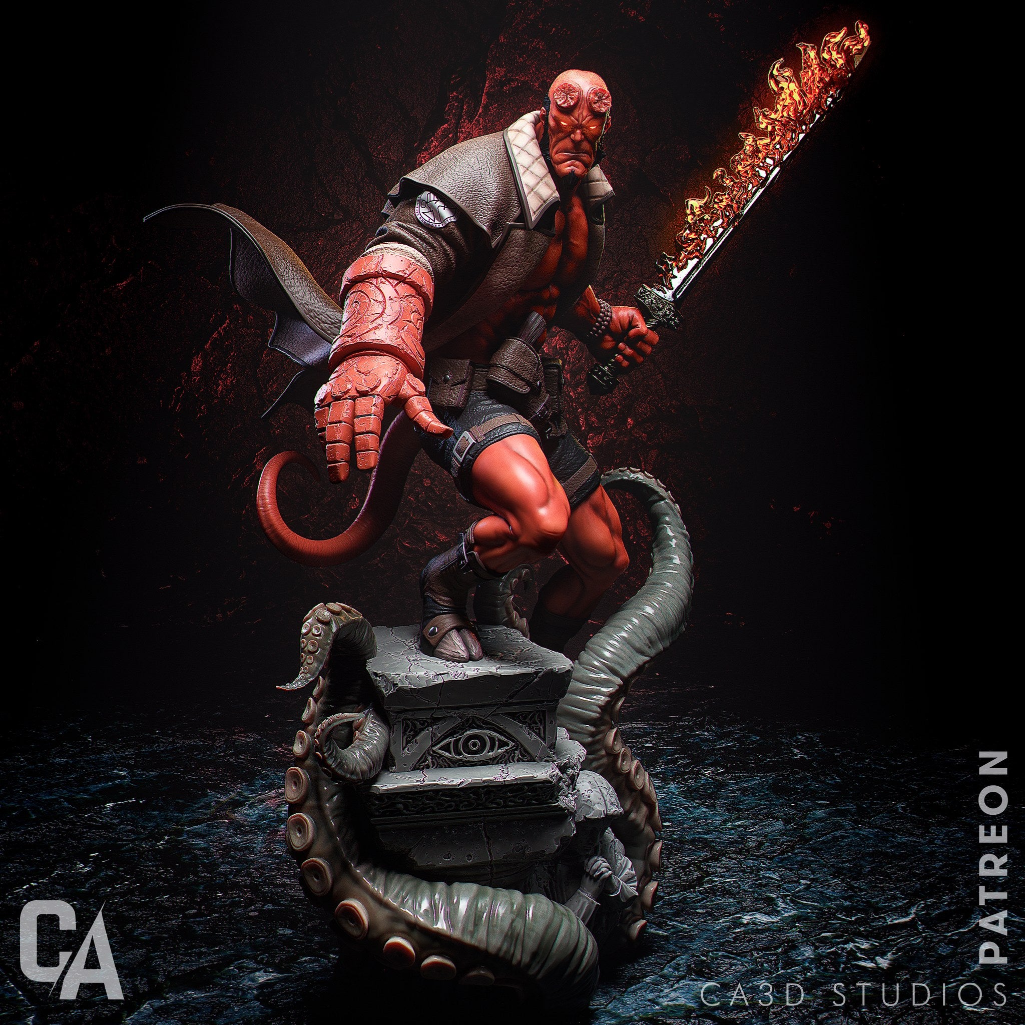 Hellboy — studio render 6