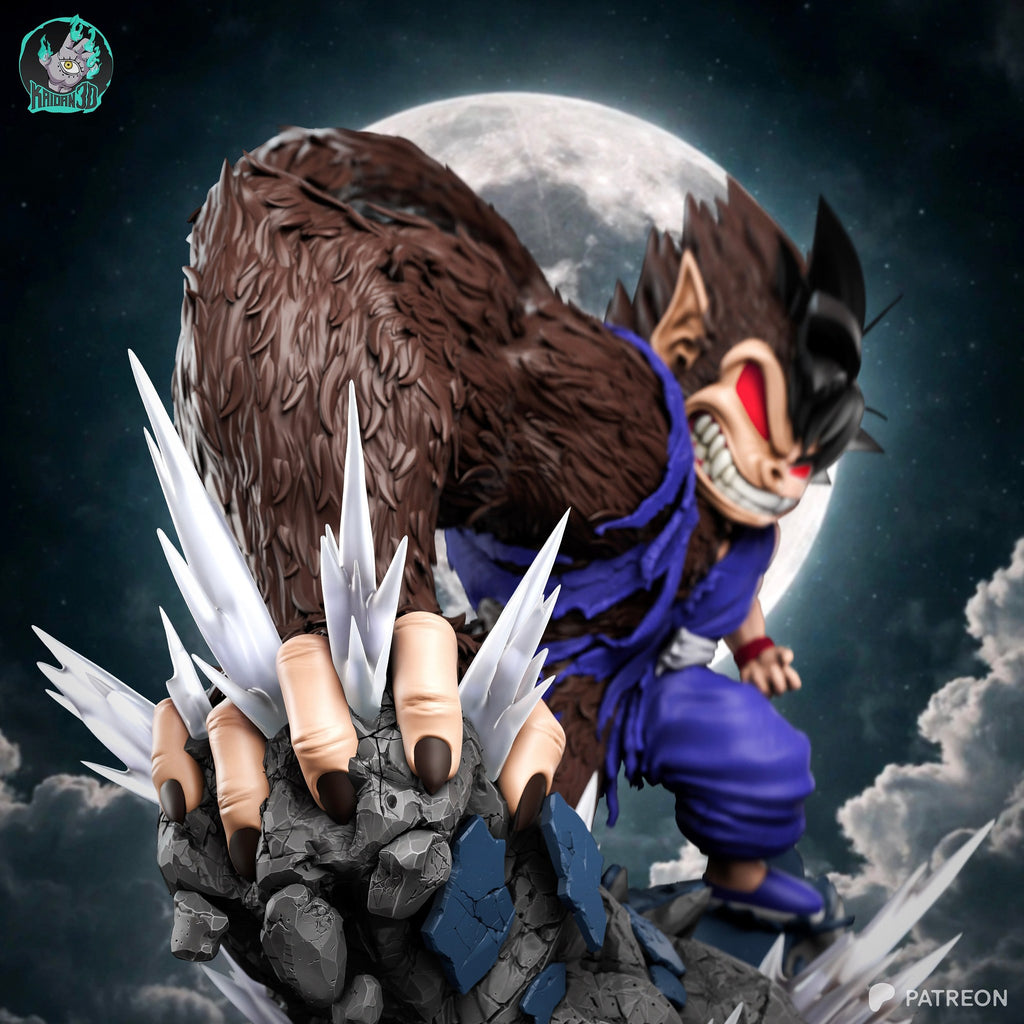 Goku (Dragon Ball) resin figure by Kaidan 3D — studio render 2