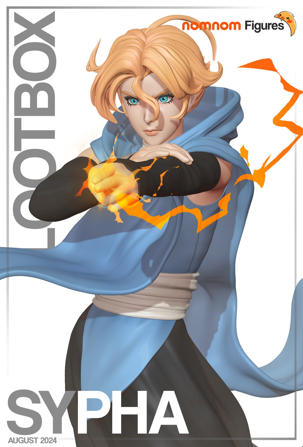 Sypha Belnades Castlevania resin figure by NomNom Figures — studio preview 1