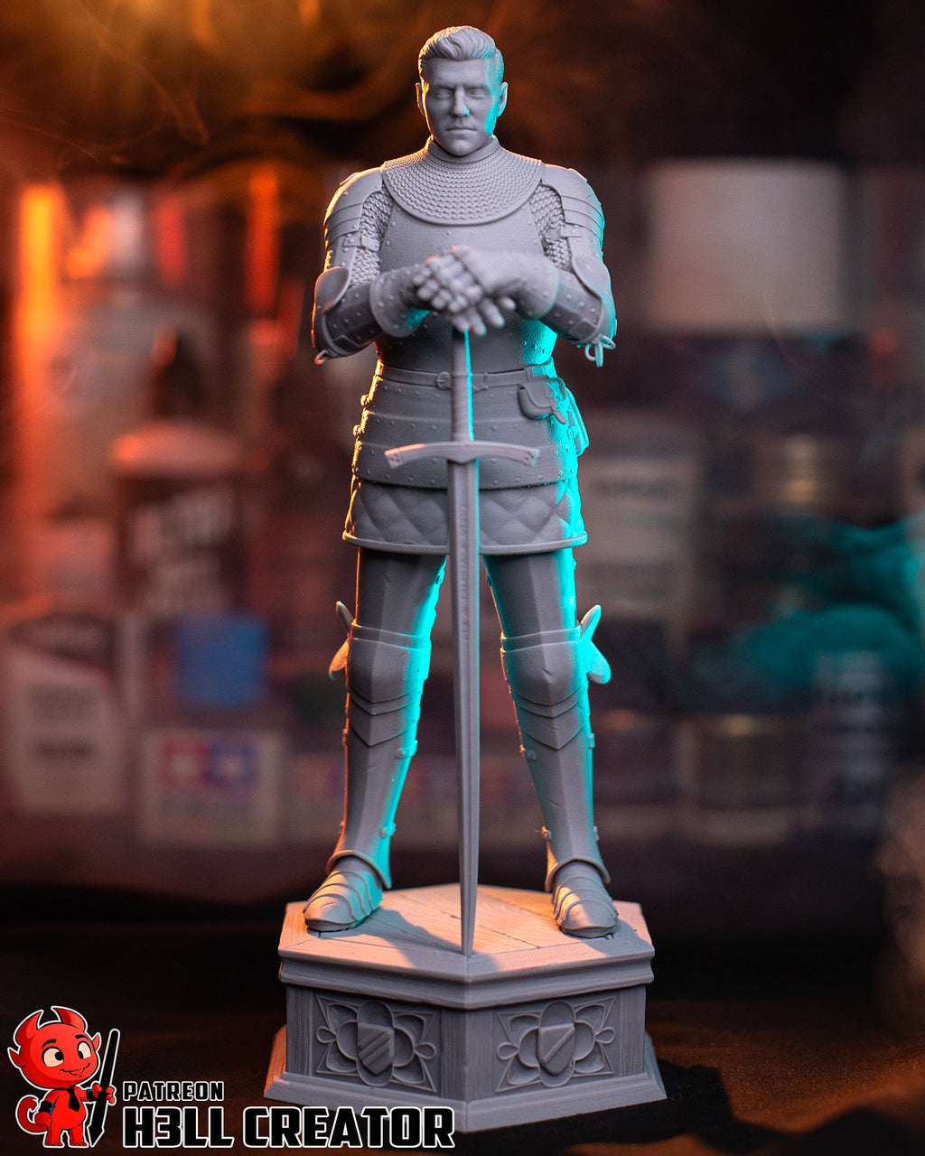 Henry of Skalitz (Kingdom Come Deliverance) resin figure by h3LLcreator — studio render 11