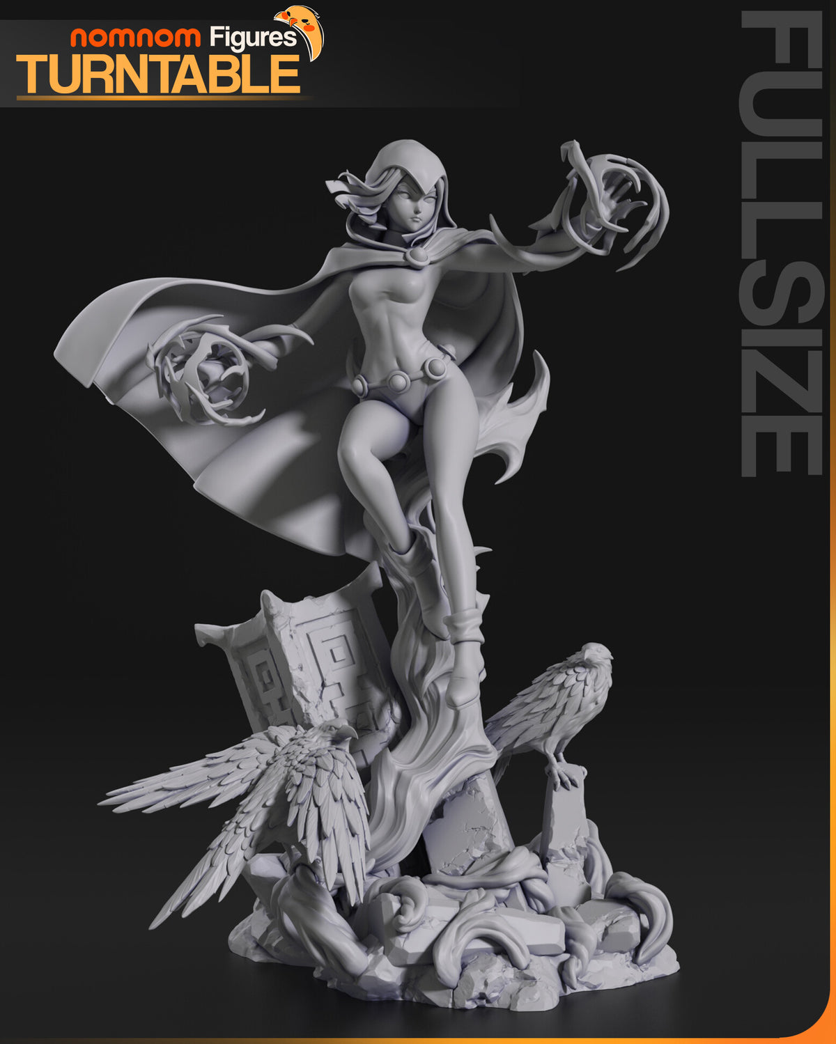 Raven — studio render 5