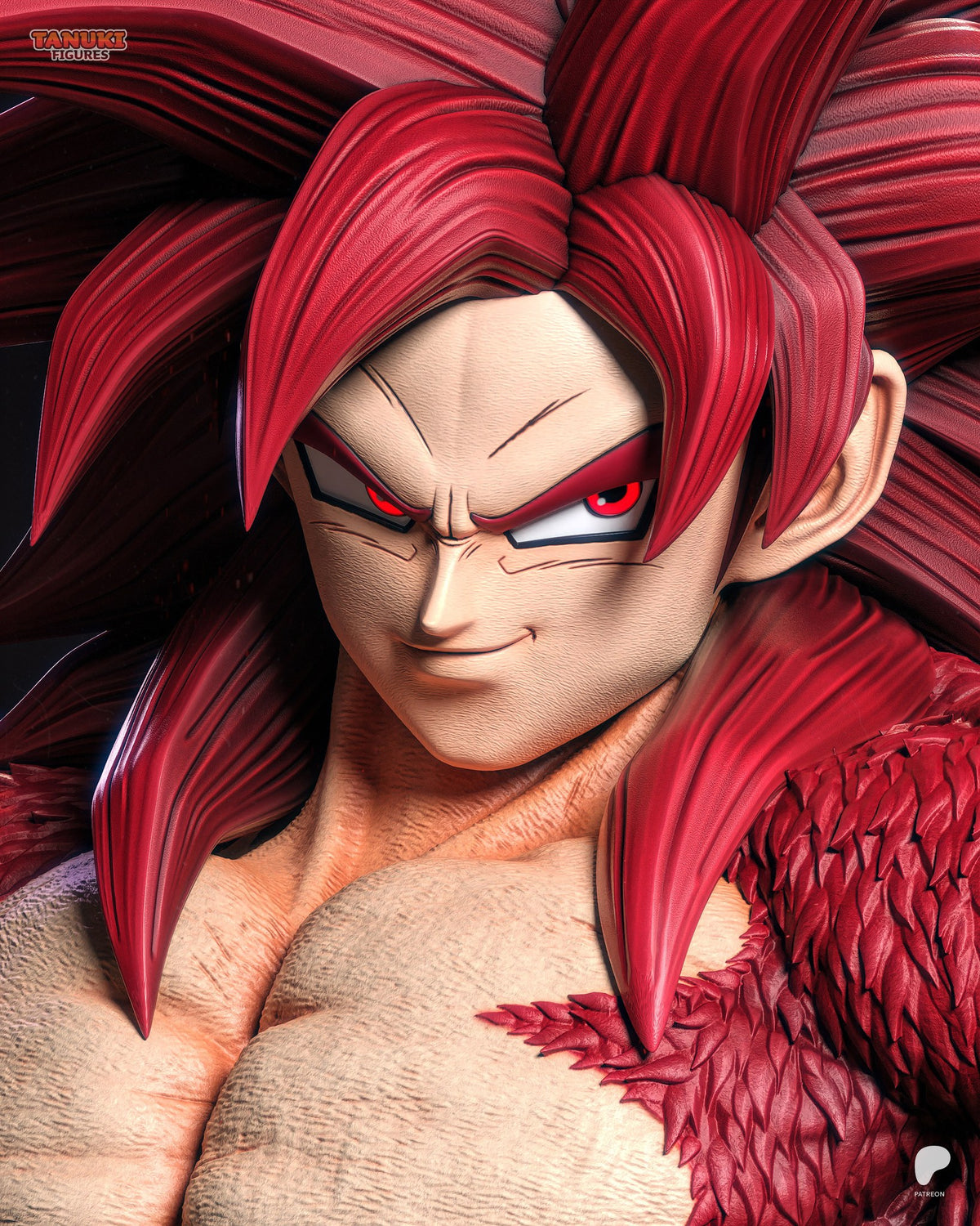 Goku (Dragon Ball) resin figure by Tanuki Figures — studio render 8