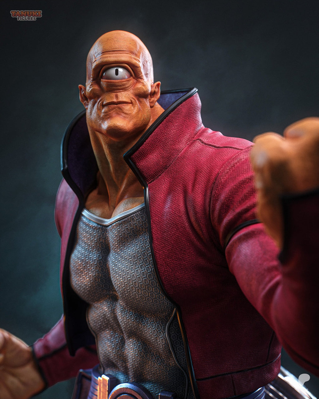 Allen the Alien (Invincible) resin figure by Tanuki Figures — studio render 8