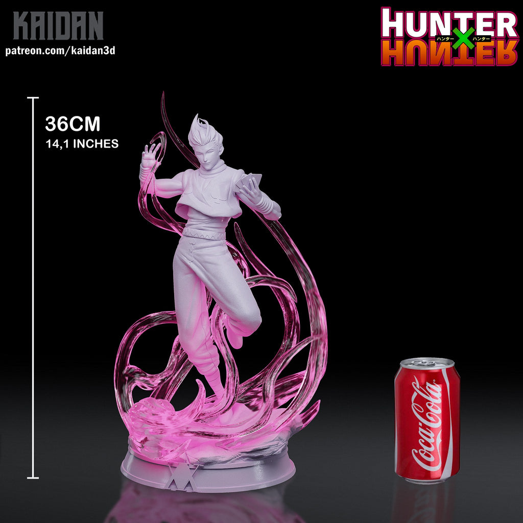 Hisoka Morow (Hunter x Hunter) resin figure by Kaidan 3D — studio render 3