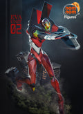 Evangelion Unit-02 resin figure by NomNom Figures — studio preview 1