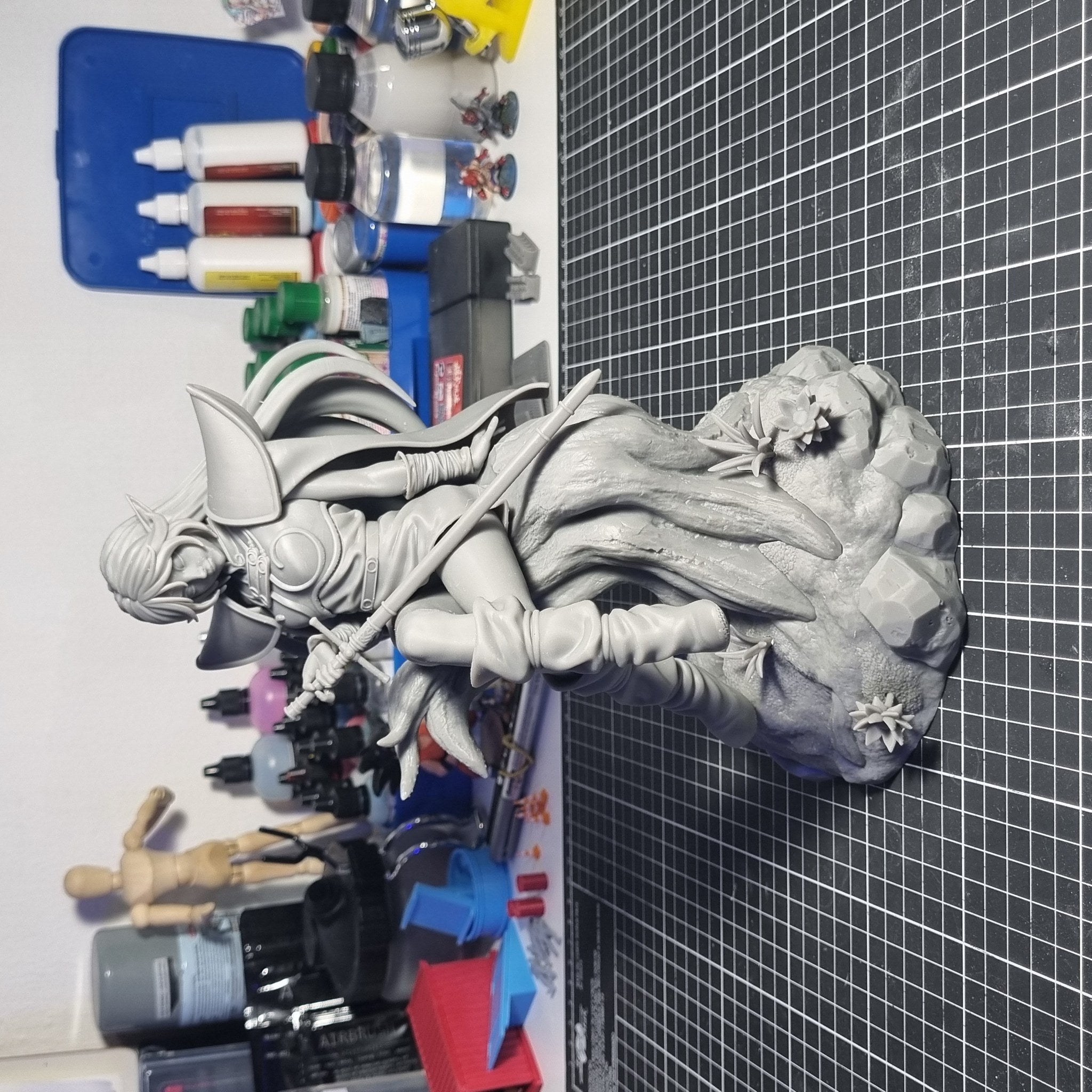 Deedlit (Record of Lodoss War) resin figure by Tenshi Figures — studio render 5