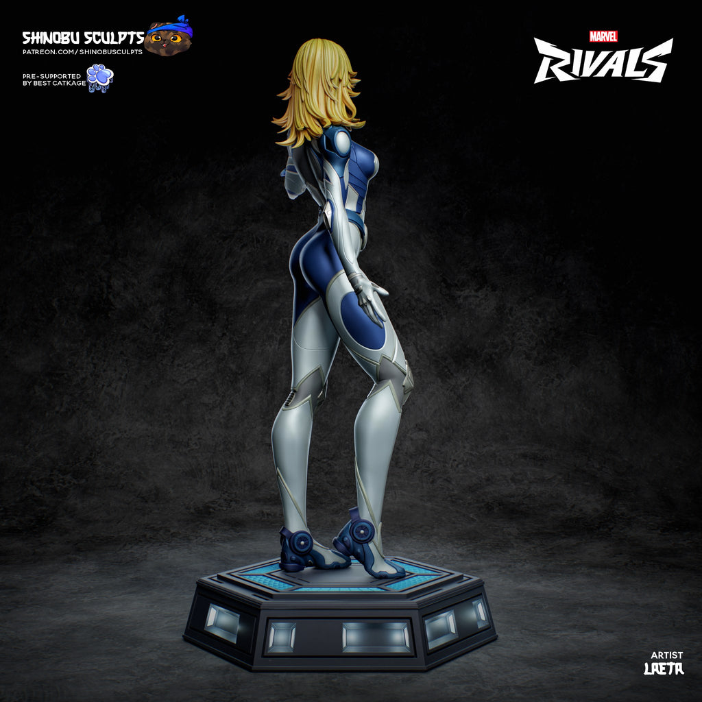 Sue Storm (Marvel) resin figure by Shinobu Sculpts — studio render 3