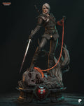 Ciri (The Witcher) resin figure by Tanuki Figures — studio render 1
