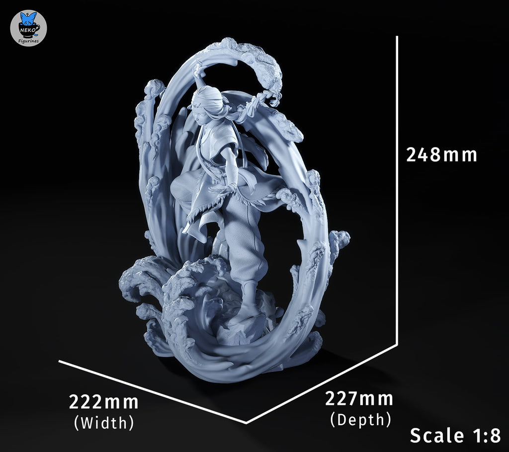 Katara (Avatar The Last Airbender) resin figure by Neko Figurines — studio render 7