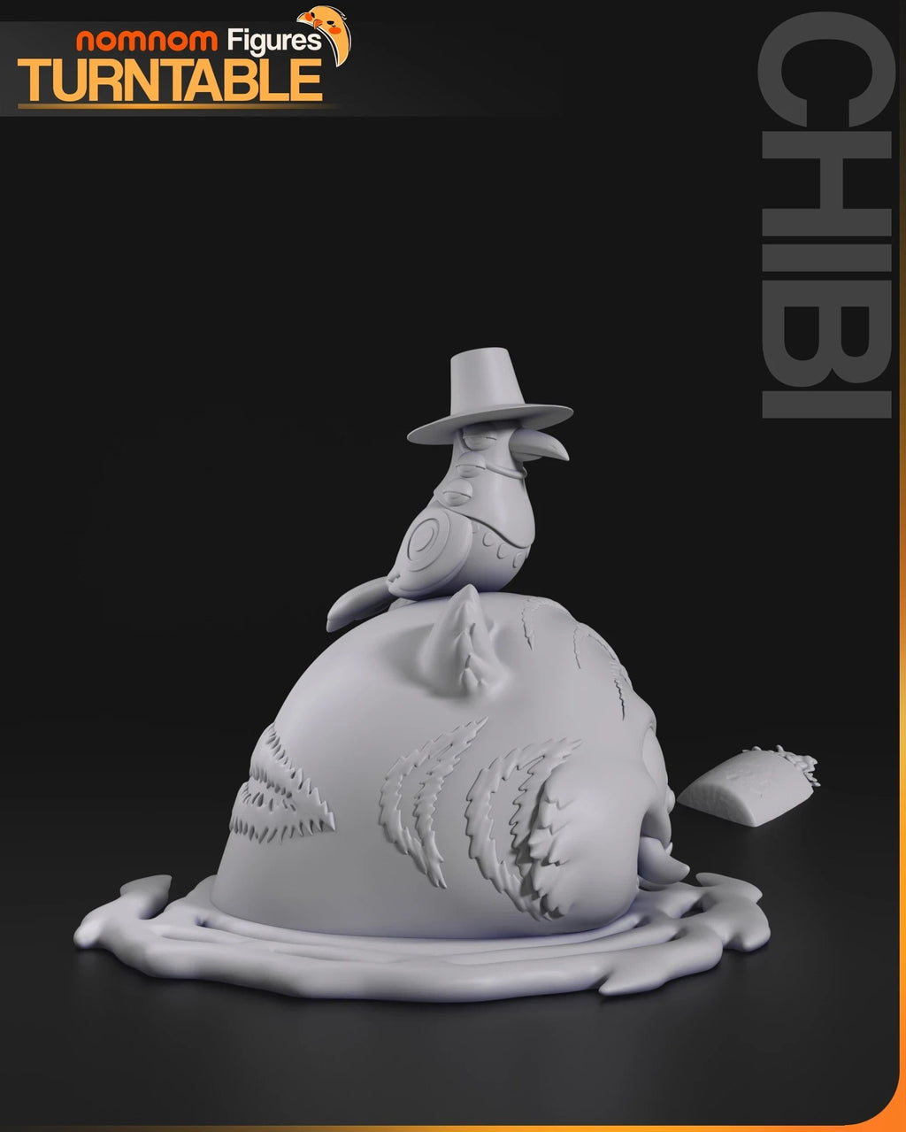 Derpy Tiger — studio render 6