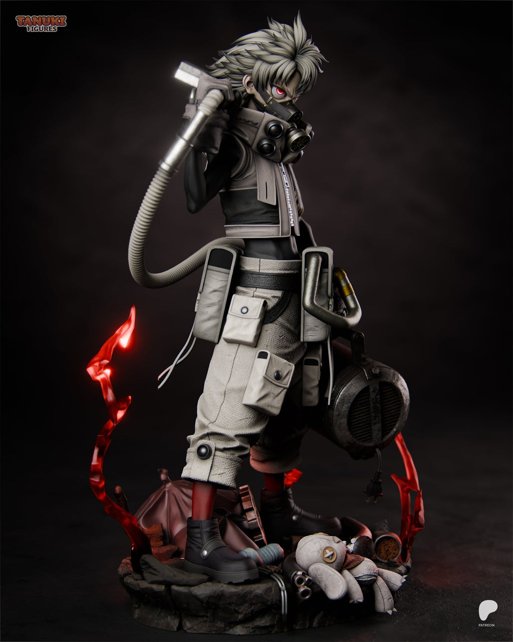 Rudo (Gachiakuta) resin figure by Tanuki Figures — studio render 3