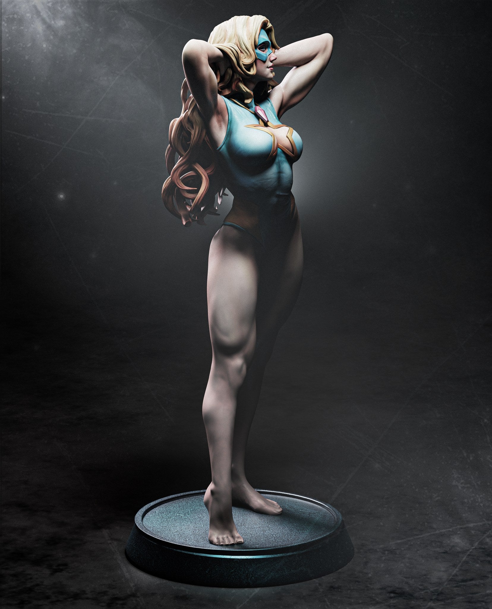 Blonde Blazer — studio render 3