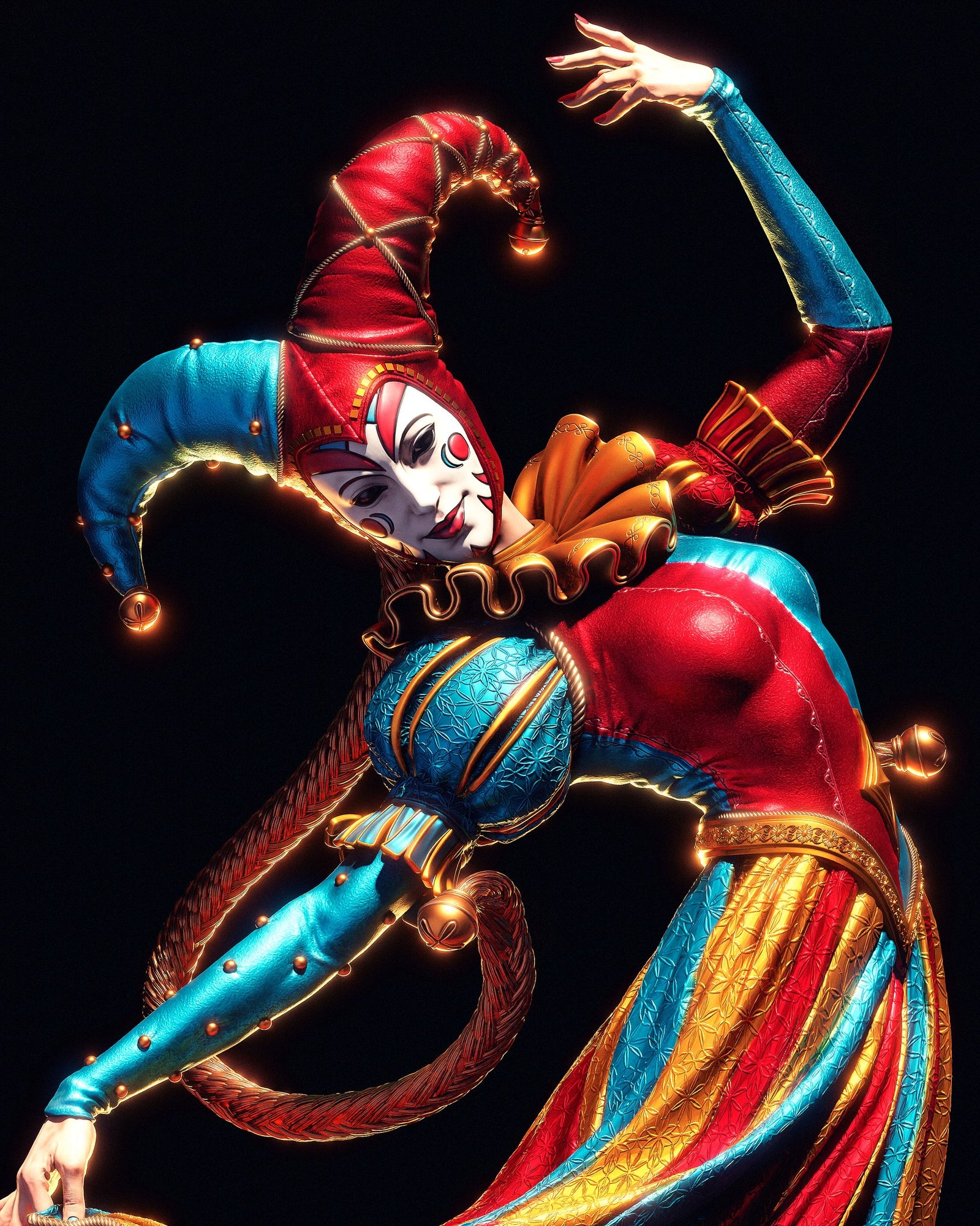 Jester — studio render 3